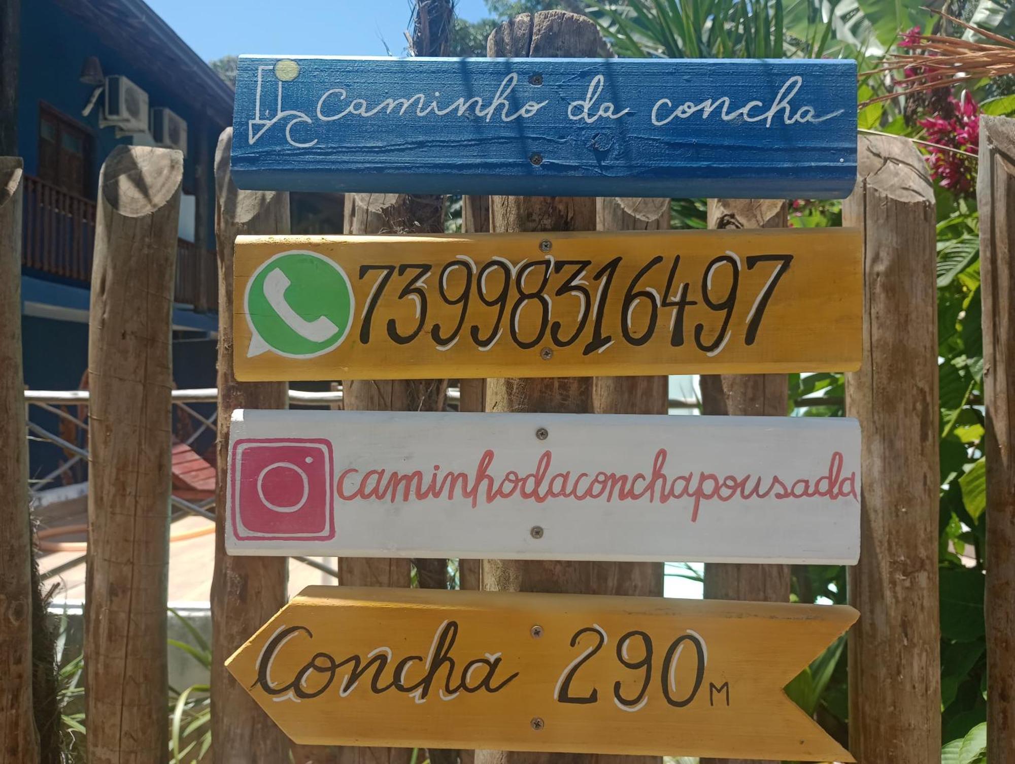 Pousada Caminho Da Concha Itacare Exterior photo
